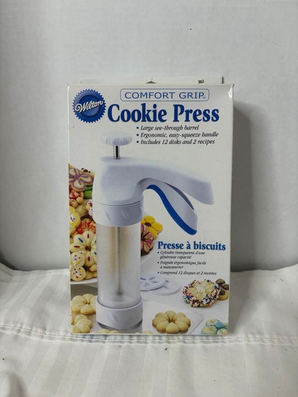 Wilton Comfort Grip Cookie Press